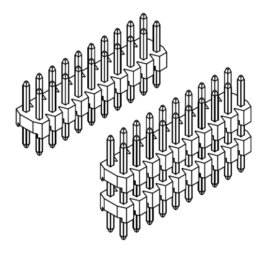 Produkt Nr. A254102 (2.54 mm Pitch; THT)