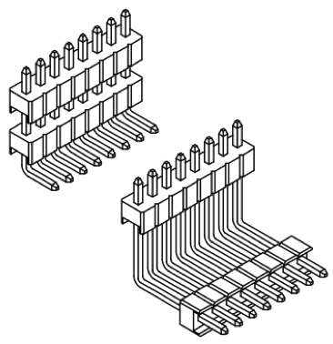 Produkt Nr. A127129 (1.27 mm Pitch; THT)