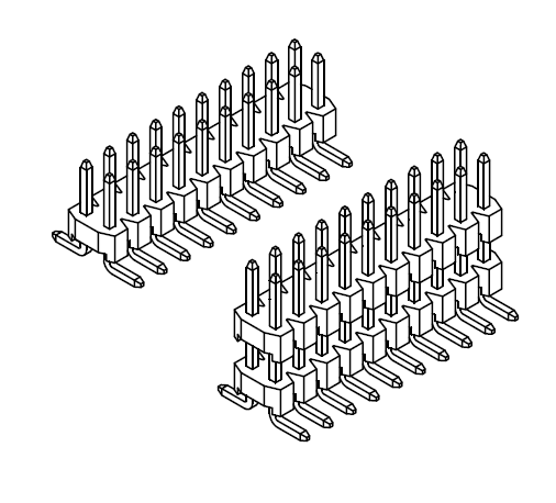 Produkt Nr. A254152 (2.54 mm Pitch; SMT)