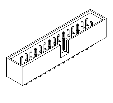 Produkt Nr. A254180 (2.54 mm Pitch; THT)